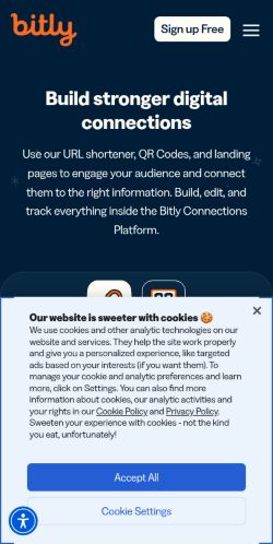 Screenshot of the audited page (Mobile 375×812)