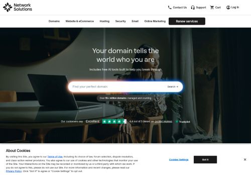 Screenshot of the audited page (Desktop 1440×900)