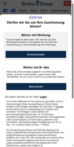 Screenshot of the audited page (Mobile 375×812)