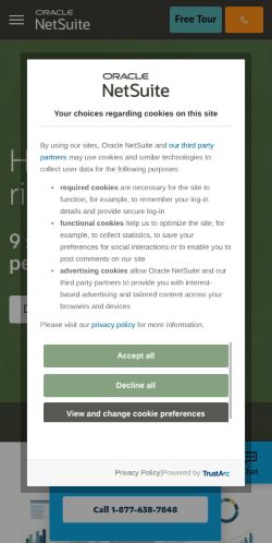 Screenshot of the audited page (Mobile 375×812)