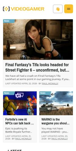 Screenshot of the audited page (Mobile 375×812)