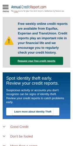 Screenshot of the audited page (Mobile 375×812)