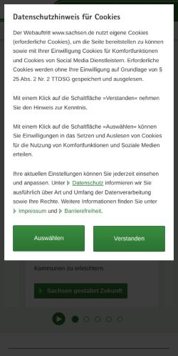 Screenshot of the audited page (Mobile 375×812)