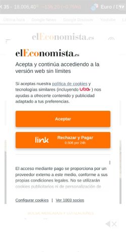 Screenshot of the audited page (Mobile 375×812)