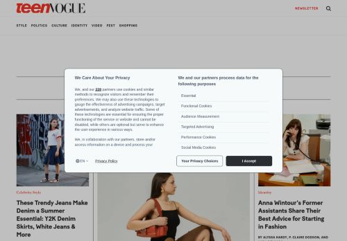 Screenshot of the audited page (Desktop 1440×900)