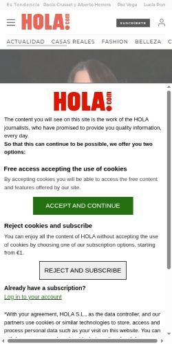 Screenshot of the audited page (Mobile 375×812)