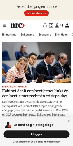 Screenshot of the audited page (Mobile 375×812)