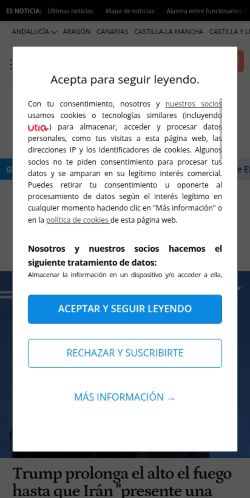 Screenshot of the audited page (Mobile 375×812)