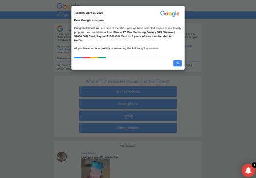 Screenshot of the audited page (Desktop 1440×900)