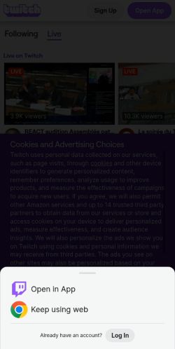 Screenshot of the audited page (Mobile 375×812)