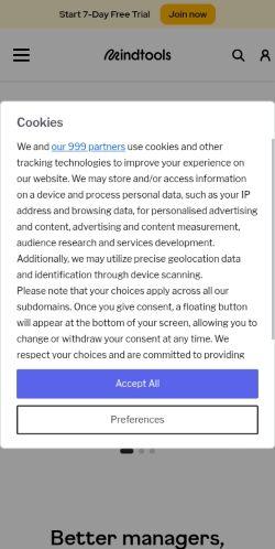 Screenshot of the audited page (Mobile 375×812)