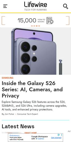 Screenshot of the audited page (Mobile 375×812)