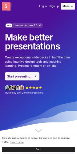 Screenshot of the audited page (Mobile 375×812)