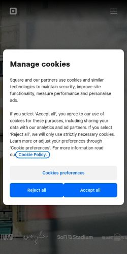 Screenshot of the audited page (Mobile 375×812)