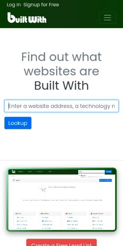 Screenshot of the audited page (Mobile 375×812)