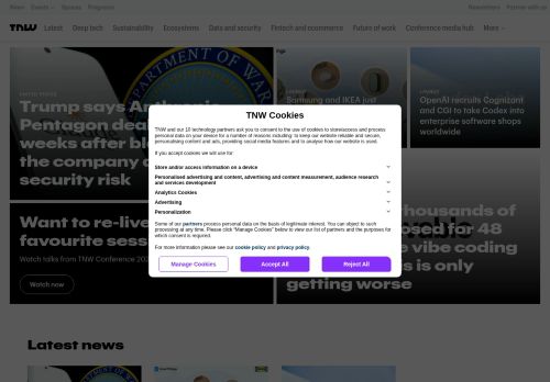 Screenshot of the audited page (Desktop 1440×900)