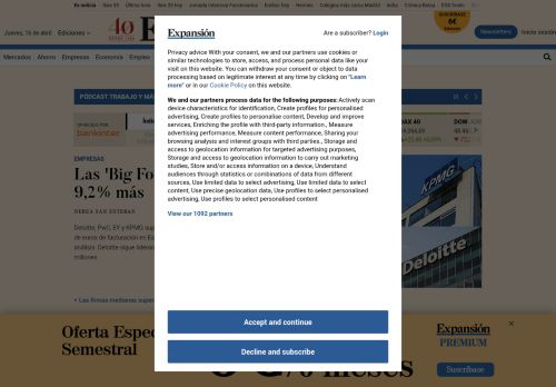 Screenshot of the audited page (Desktop 1440×900)