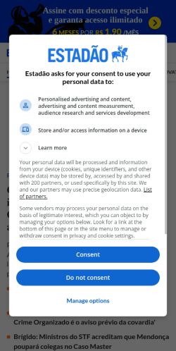 Screenshot of the audited page (Mobile 375×812)