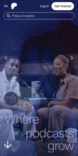 Screenshot of the audited page (Mobile 375×812)