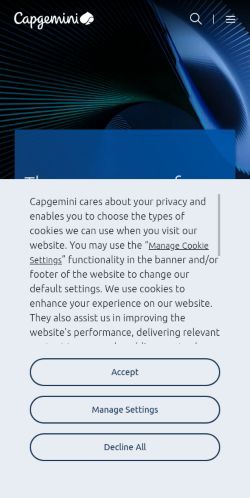 Screenshot of the audited page (Mobile 375×812)