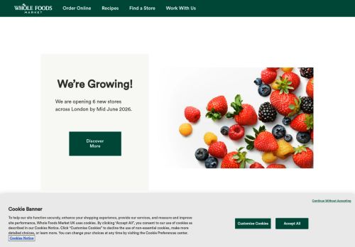 Screenshot of the audited page (Desktop 1440×900)