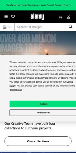 Screenshot of the audited page (Mobile 375×812)