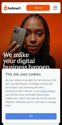 Screenshot of the audited page (Mobile 375×812)