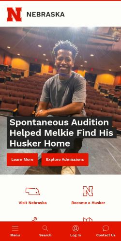 Screenshot of the audited page (Mobile 375×812)