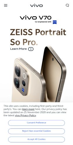 Screenshot of the audited page (Mobile 375×812)