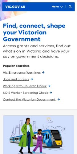 Screenshot of the audited page (Mobile 375×812)
