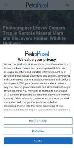 Screenshot of the audited page (Mobile 375×812)