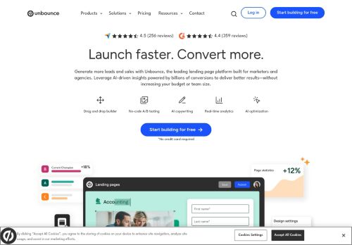 Screenshot of the audited page (Desktop 1440×900)
