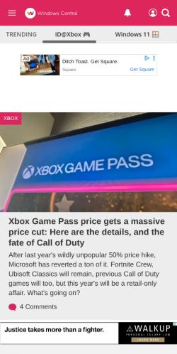 Screenshot of the audited page (Mobile 375×812)