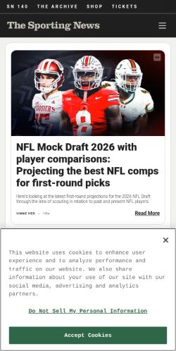 Screenshot of the audited page (Mobile 375×812)