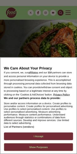Screenshot of the audited page (Mobile 375×812)